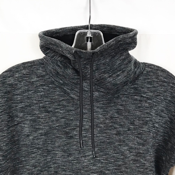 CHAMPION Heather Gray Turtleneck Activewear Top-S - Picture 4 of 8